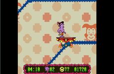 une photo d'Ã©cran de Super Widget sur Nintendo Super Nes